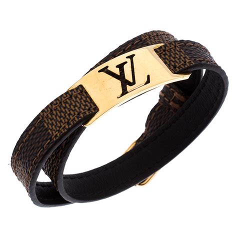 louis vuitton gold bracelet mens|Louis Vuitton slim bracelet men.